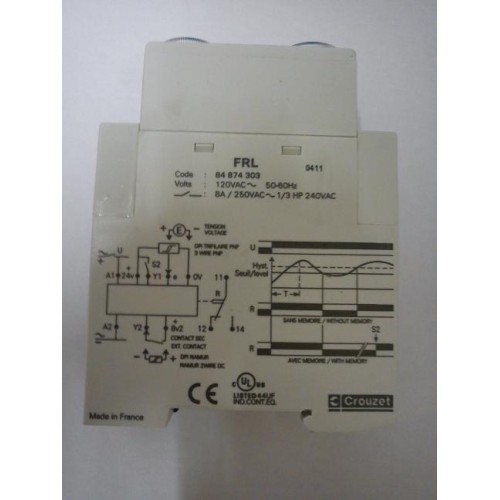 Crouzet FRL Under Speed Relay